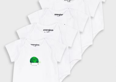 Energiers 5τμχ φορμάκια unisex (0 - 15 μηνών) | ΛΕΥΚΟ - Energiers - 